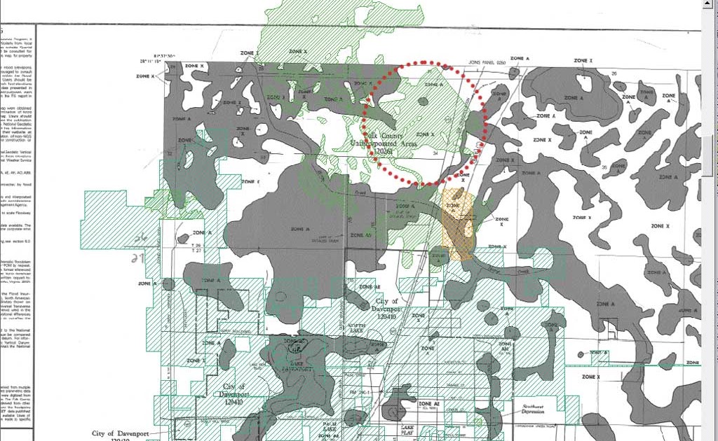 Polk County Flood Zone Map - Map Pasco County
