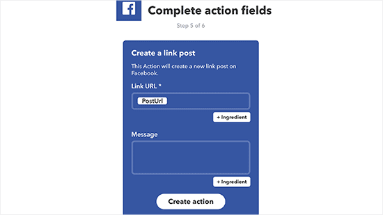 Facebook Fields Facebook Fields