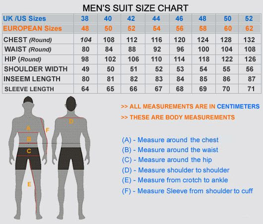 Nautica Size Chart Mens - Greenbushfarm.com