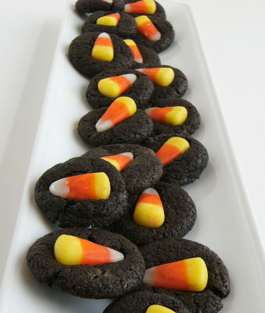 easy candy corn cookies | bakeat350.net