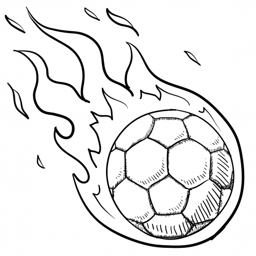Soccer Ball In Flames For Kids KidsPressMagazine.com Soccer Ball In Flames For Kids KidsPressMagazine.com