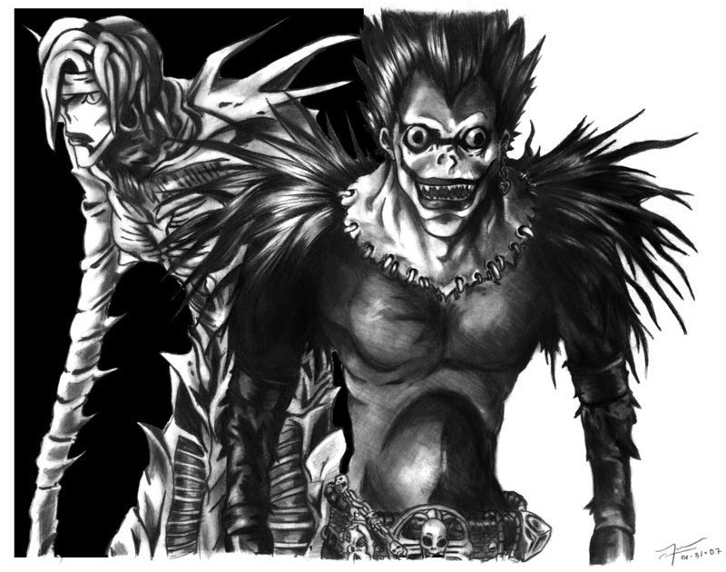 E quanto mais agente gosta melhor!: ryuk - death note