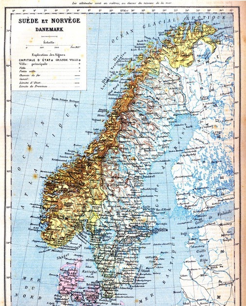 Karta över Sverige Och Norge | Göteborg Karta