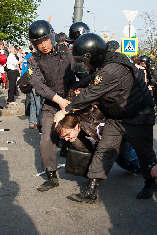 Задержание на Марше миллионов 6 мая 2012