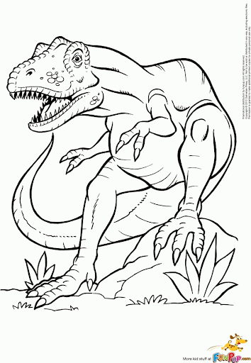 Dimetrodon Coloring Page : Dimetrodon Coloring Pages