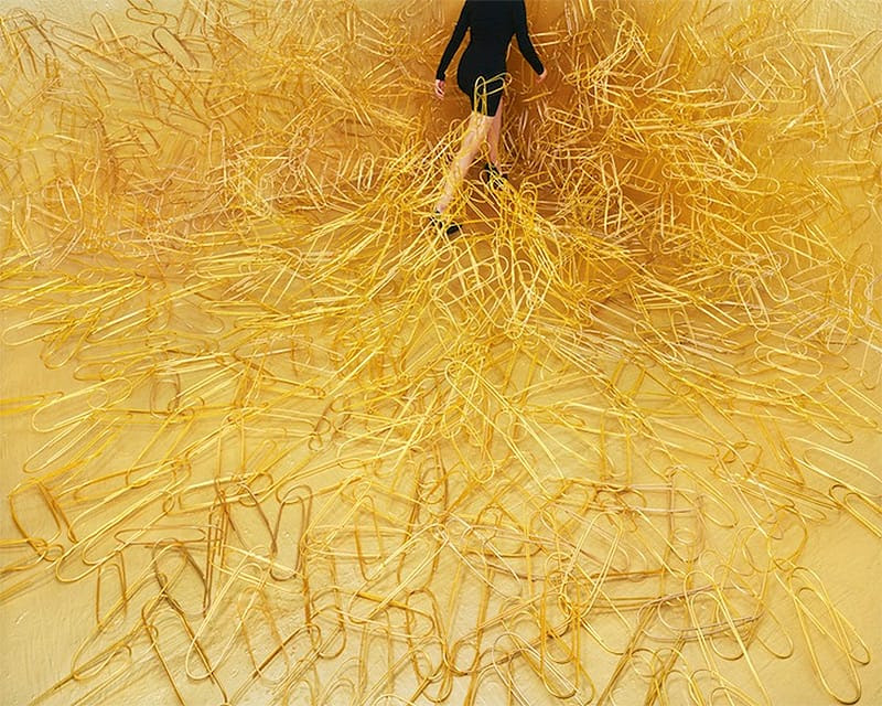Artist JeeYoung Lee Converts Her Tiny Studio Into Absurdly Elaborate Non Digital Dreamscapes Artist JeeYoung Lee Converts Her Tiny Studio Into Absurdly Elaborate Non Digital Dreamscapes surreal installation