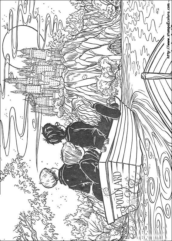 Disegni Da Colorare Harry Potter E I Doni Della Morte Coloradisegni