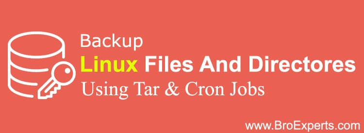 Backup Files and Directories in Linux