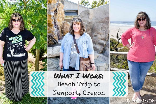 What I Wore on Vacation: Beach Trip to Newport, Oregon