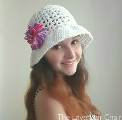 Valerie's Summer Sun Hat - Free Crochet Pattern - The Lavender Chair