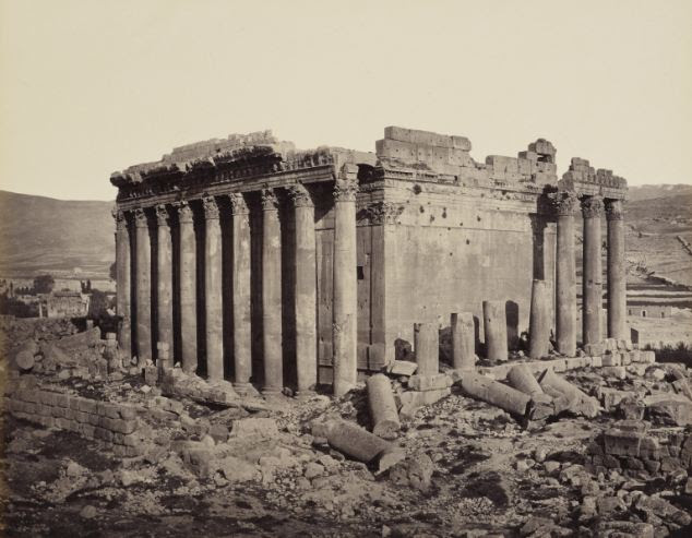 Temple of Jupiter, Baalbek, Lebanon, was also part of the heir to the throne's four-month trip