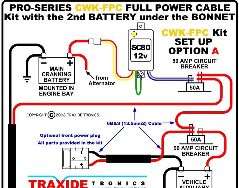Campervan Twin Leisure Battery Wiring Diagram - NRITEY