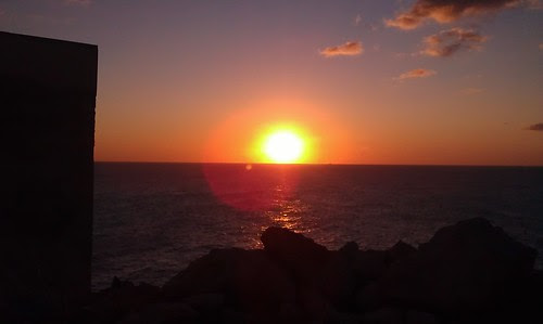 Prima alba del 2012 da Punta Palacia, Otranto