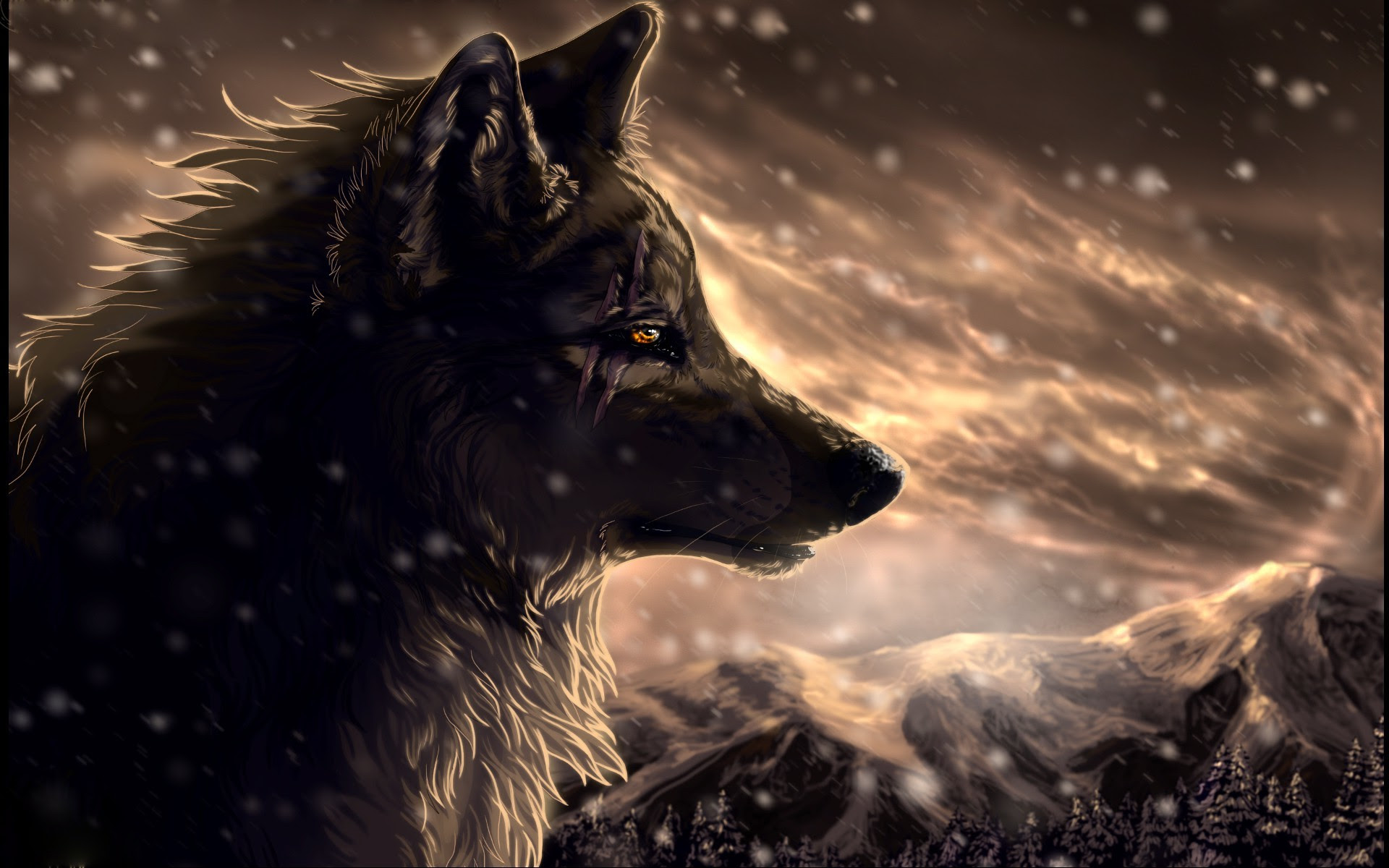 re looking for the best anime wolf wallpaper then wallpapertag is the place to be 24+  Wolf