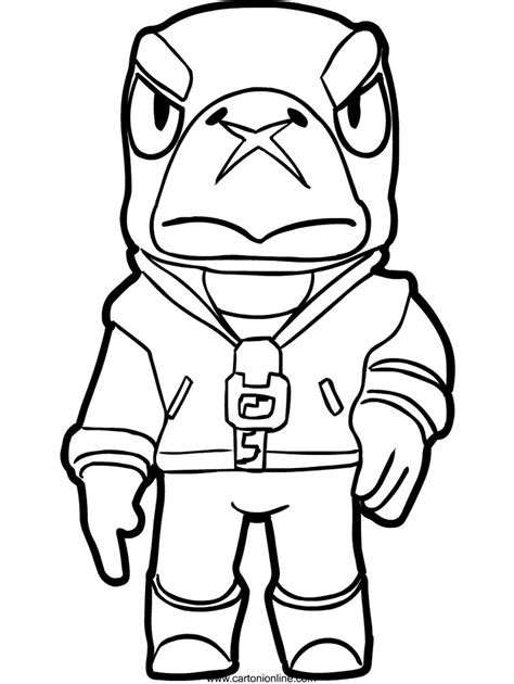 Brawl Stars Coloring Pages All Brawlers Coloring Pages