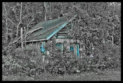 Shack on Route 62, North Collins, Version 2