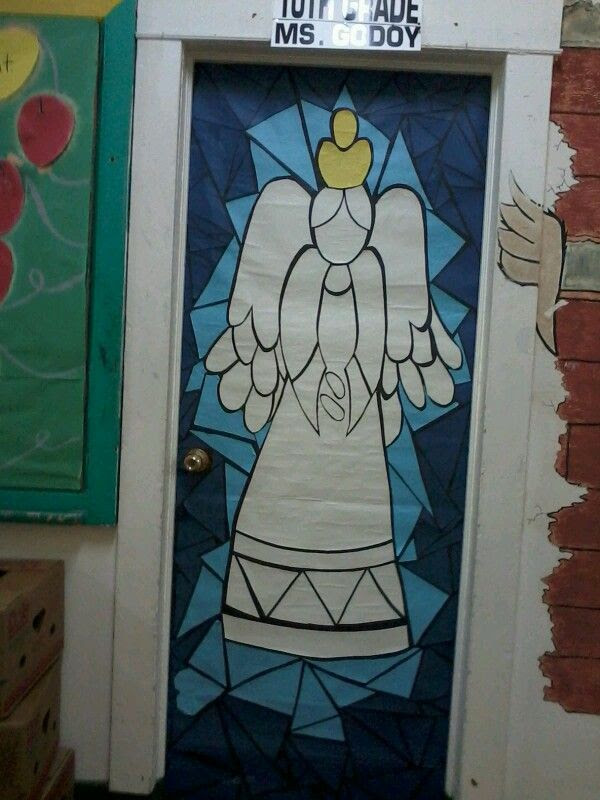 Christmas Door Decoration For Work Halloween Costume Ideas