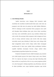 Cerpen Anak Sekolah Dasar Kelas 5 Sketsa