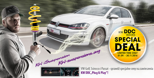 Zawieszenie KW DDC Volkswagen Golf Scirocco Passat CC