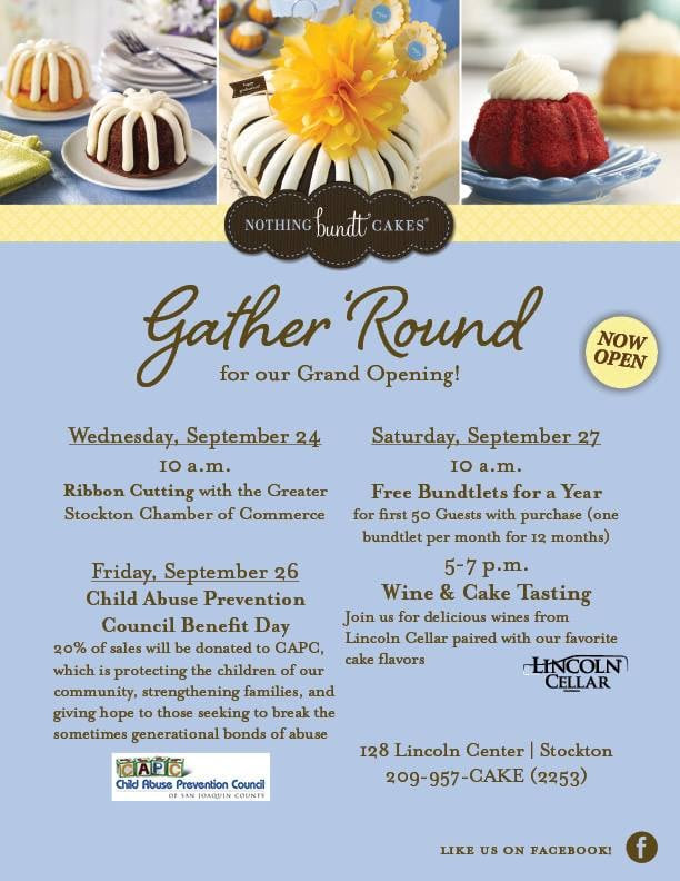 Nothing Bundt Cakes Locations Near Me