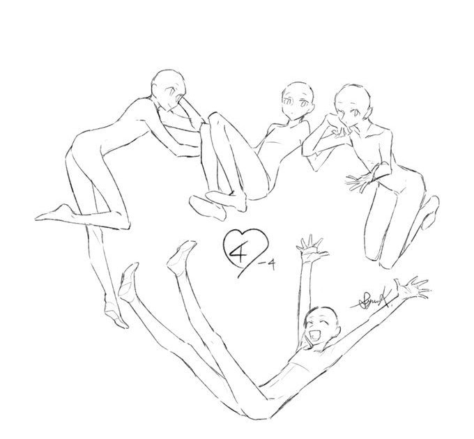 The Best 22 Base Chibi Poses 4 Friends - Ultrasafe Wallpaper