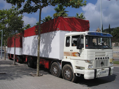 Pegaso d'un firaire a Barcelona