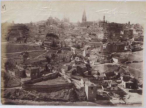 Vista de Toledo en 1883. Fotografía de Alfred Dismorr. The National Archives, Kew, Richmond, Surrey