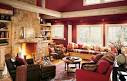 Rustic Lodge - Living Room - Red, yellow & orange themes