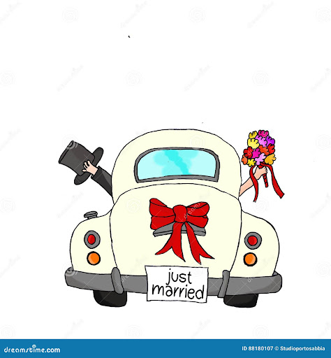 Druckvorlage Hochzeitsauto Just Married Auto Vorlage Zum Ausdrucken