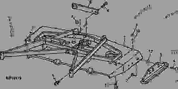33 John Deere 160 Mower Deck Parts Diagram