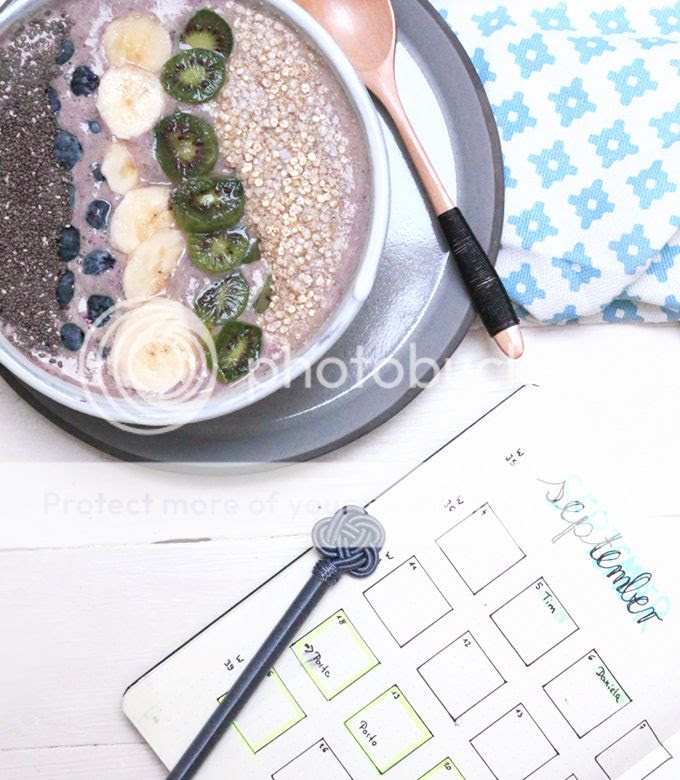 Bullet Journal Breakfast Bowl September | whatinaloves.com
