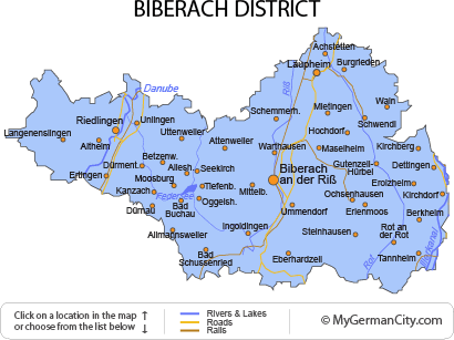 Map Of Southern Germany With Cities And Towns - DIAAAART