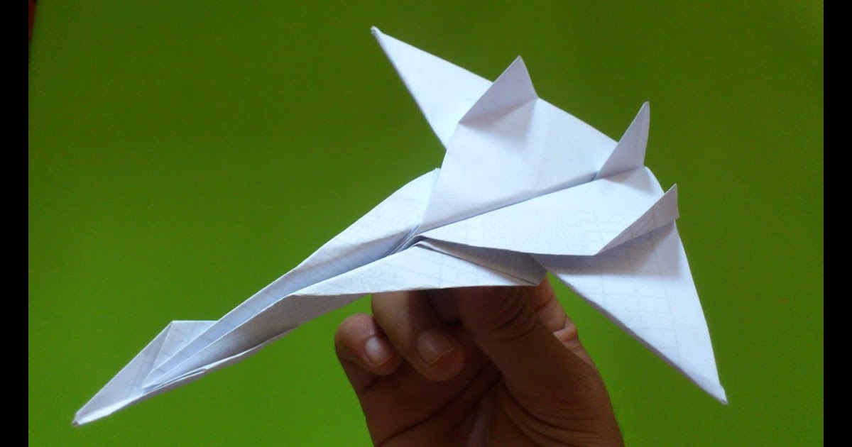 27+ Tutorial Membuat Origami Pesawat
