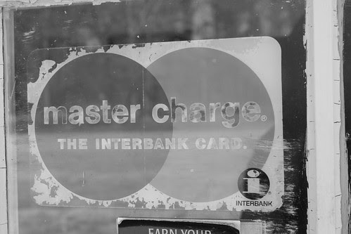 Master Charge - (Black and white)