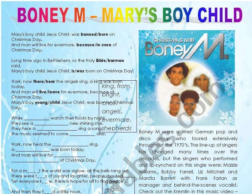 Marys Boy Child Lyrics - slidesharedocs
