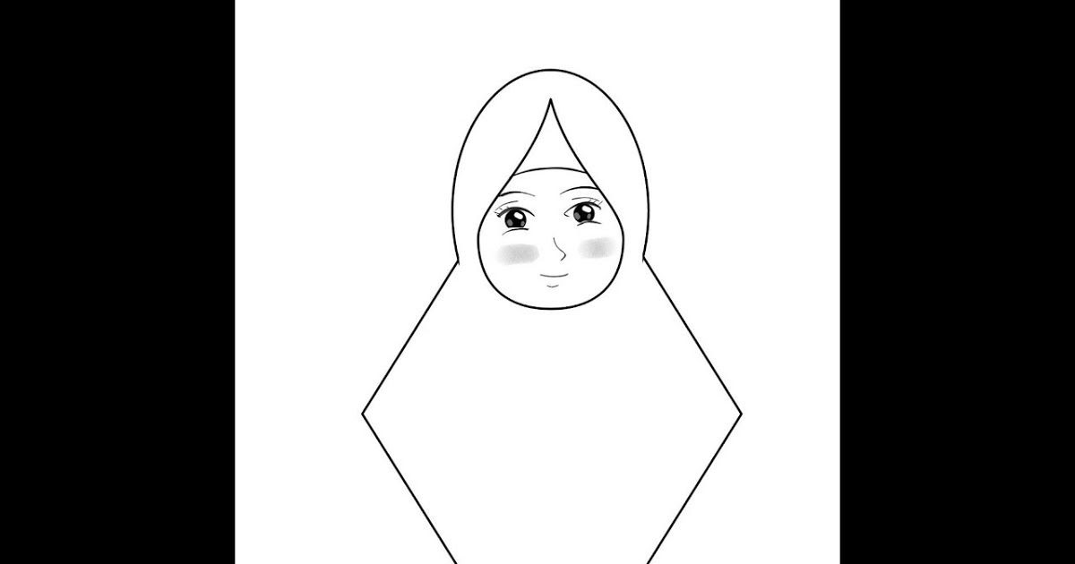 Cara Melukis Perempuan Muslimah Potret melukis hidupkan amanina - Blog