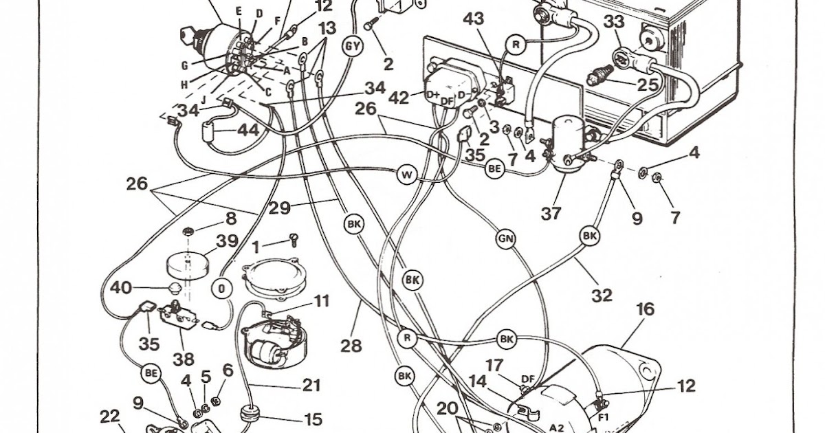 [DIAGRAM] 197Harley Davidson Golf Cart Wiring Diagram