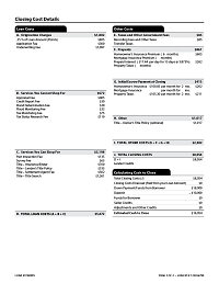 Loan Estimate page 2