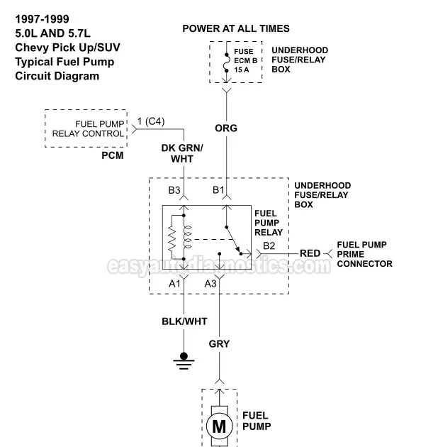 Chevy Fuel Wiring Diagram - squabb