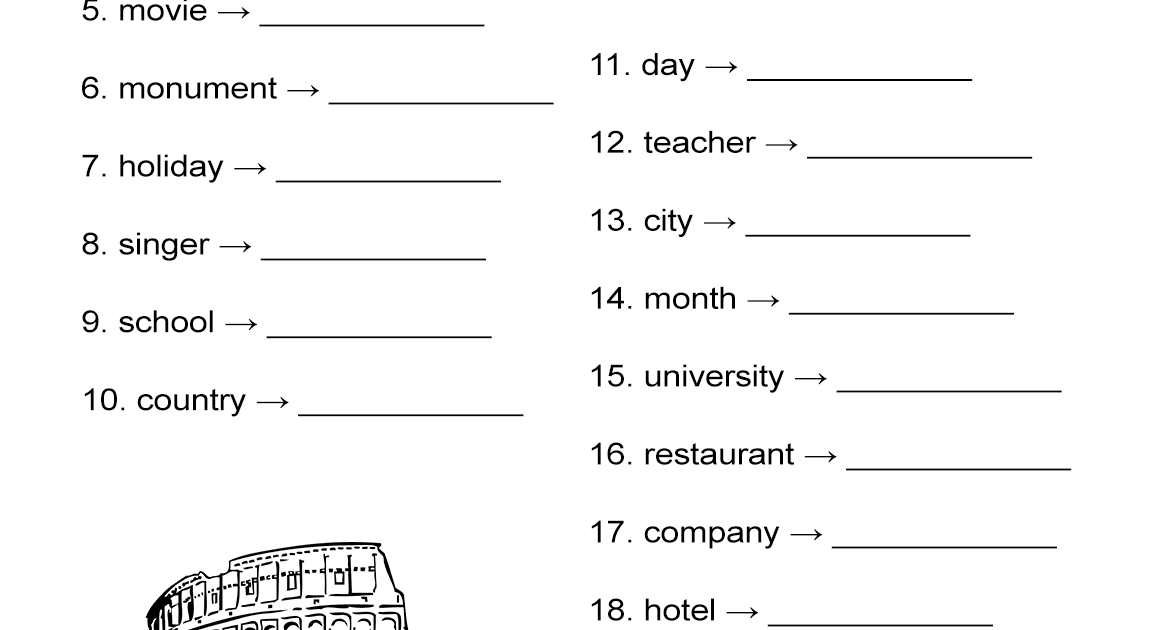 Common And Proper Noun Worksheet For Class 3 Common And Proper Nouns Worksheet Save Time And