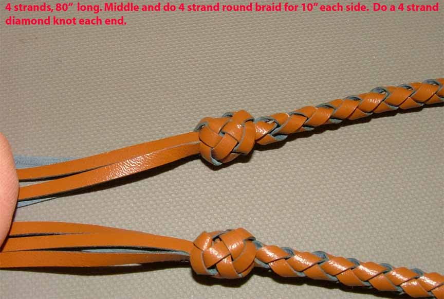 How To Braid Four Strands Of Rope