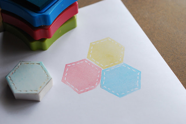 Making Hexagon Stamps
