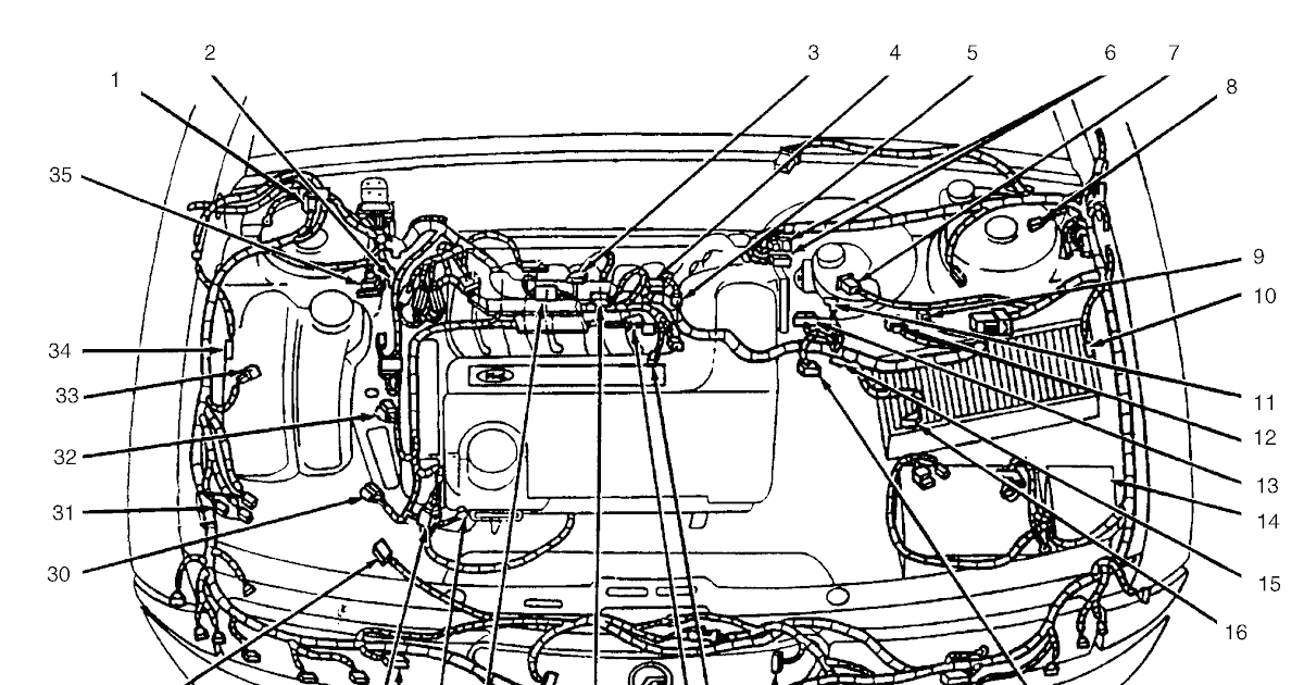 1997 Ford Contour Engine Diagram
