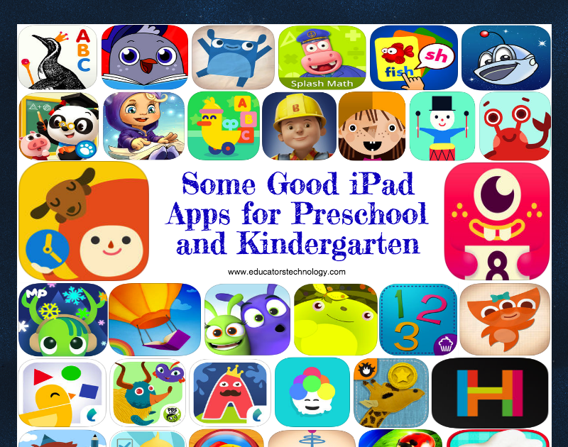 50 Good iPad Apps for Preschool and Kindergarten | Educational