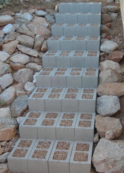 Best 5 Diy Stairs Outdoor Cinder Blocks | Roderick Zanini