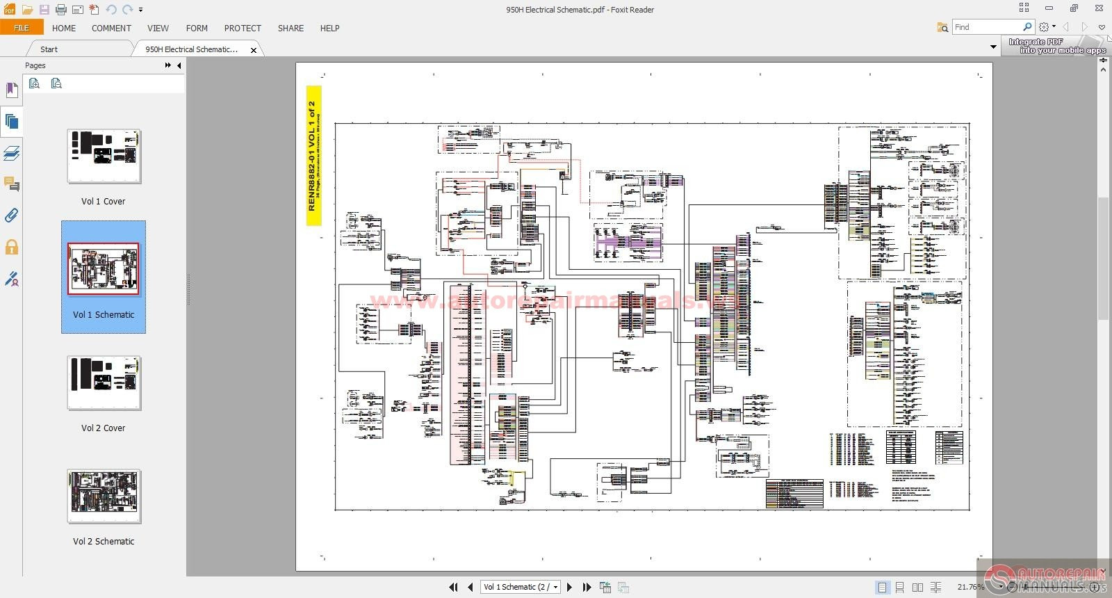 Wheel Loader Wiring Diagram