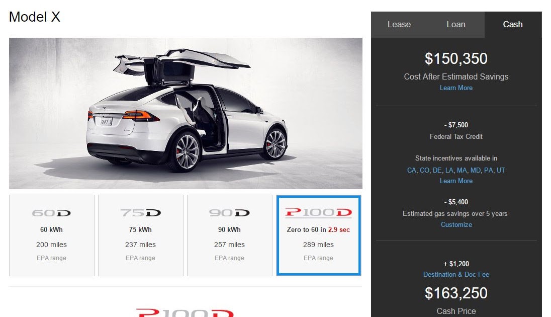 how much to replace tesla model x
