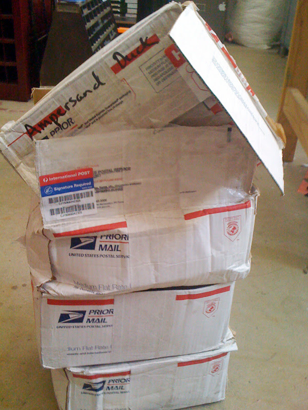 empty boxes