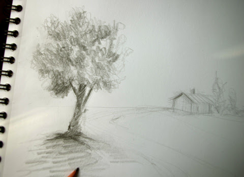 Dessin Paysage Japonais Facile Noir Et Blanc Get Images One