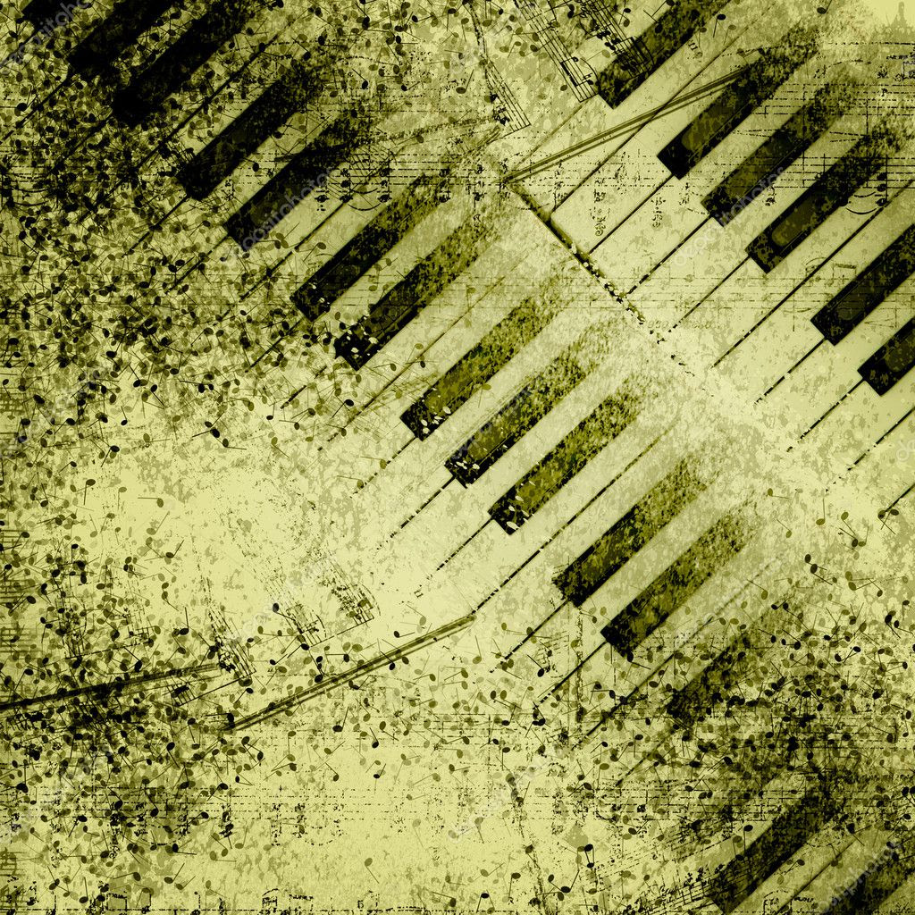 Josina's blog: Music notes on old paper sheet